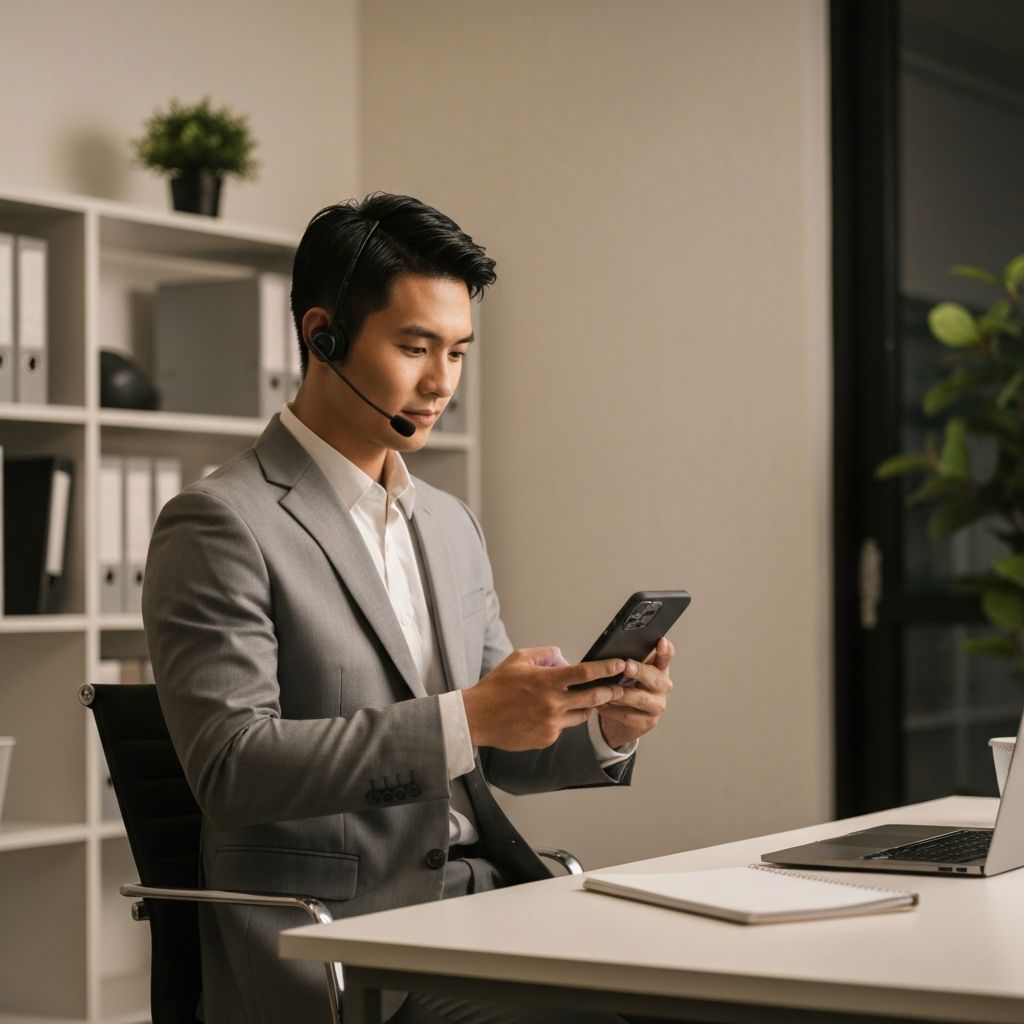 Professional business consultation and communication