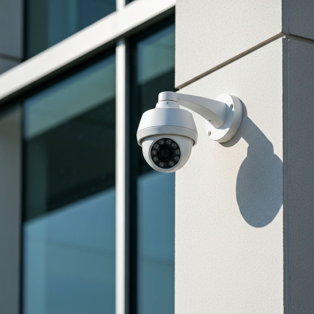 Security camera surveillance system installation